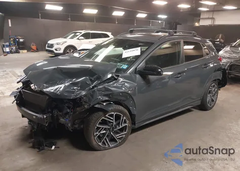 2023 Hyundai Kona N Line from USA, damaged, VIN KM8K3CA31PU005264